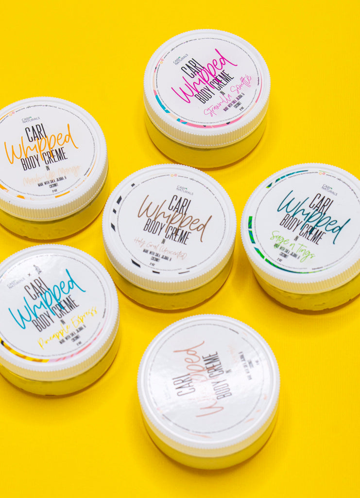 Travel Sized Pack - Cari Whipped Body Crème